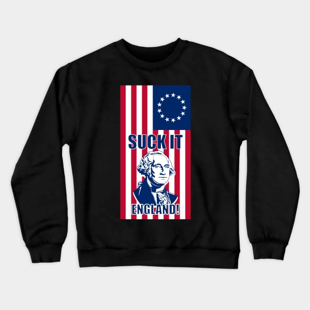 Independence day Crewneck Sweatshirt by Isan Creative Designs